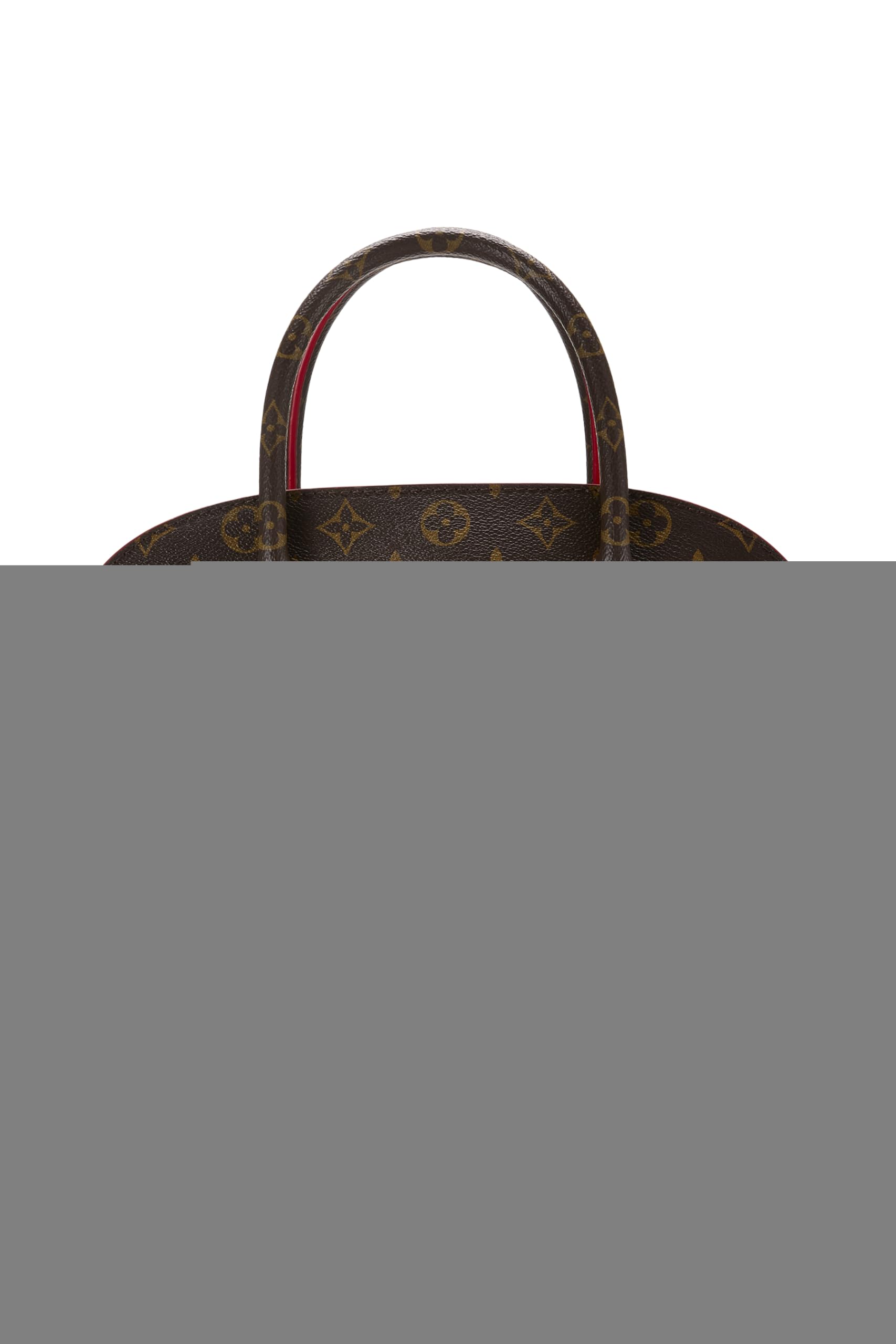 Pre-loved Christian Louboutin x Louis Vuitton Monogram Canvas Iconoclasts Shopping Bag, Red