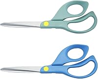 Vista 3 de Tijeras zurdas de acero inoxidable, paquete de 3, 8 pulgadas