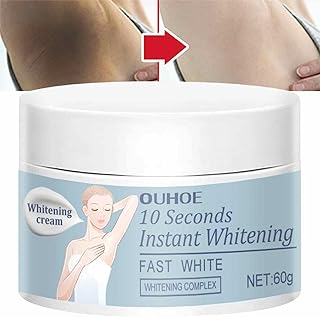 Clareamento das axilas,Creme Manchas - manchas escuras área íntima 10/60g com resultados instantâneos para joelhos, cotovelos, axilas e coxas Ainichi