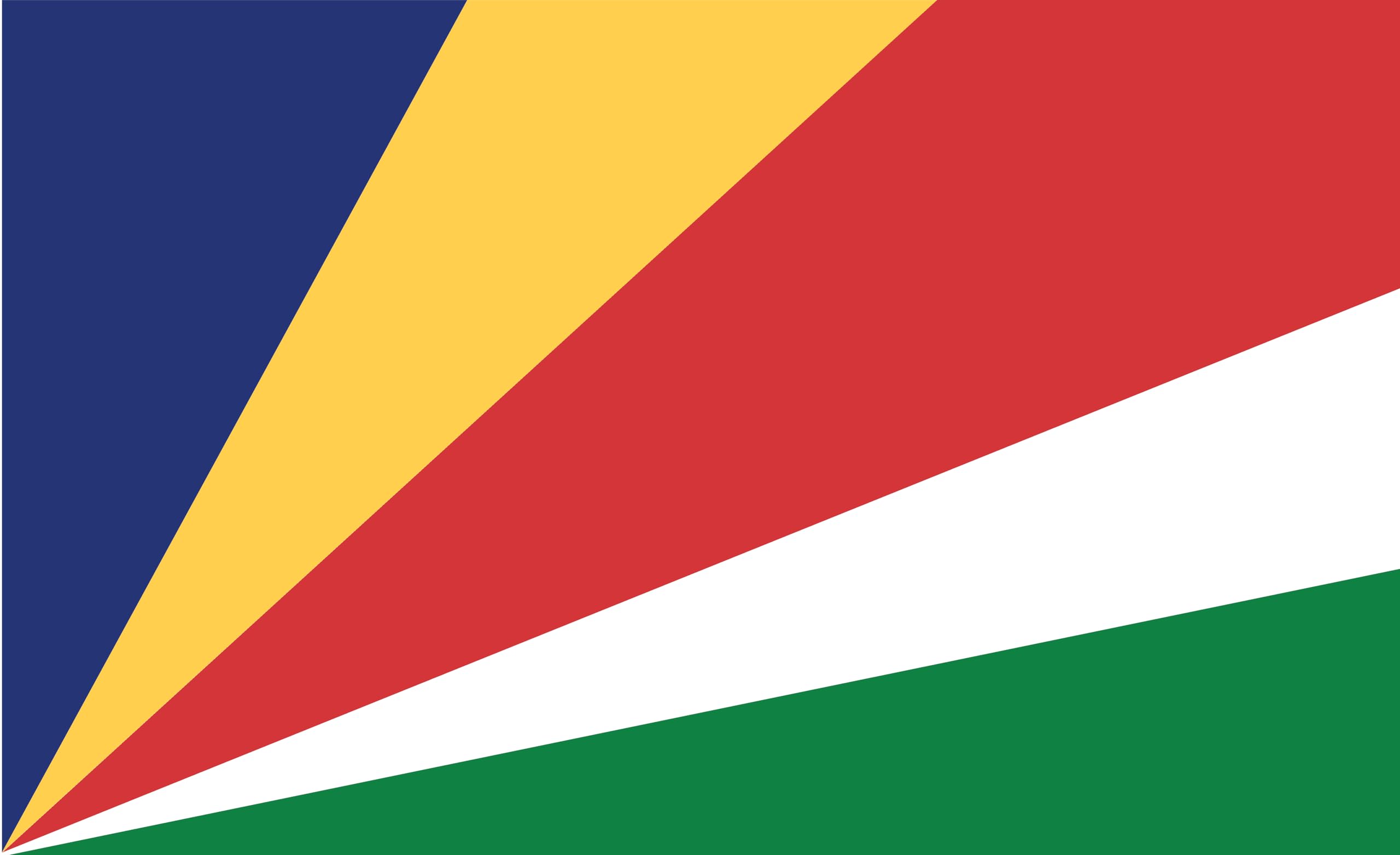 Drapeau des Seychelles en ultra tissu de navire haute résistance aux intempéries 90x60