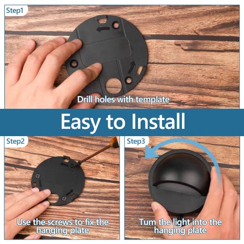 Luci a LED a bassa tensione calde, 2,5 W per scale...