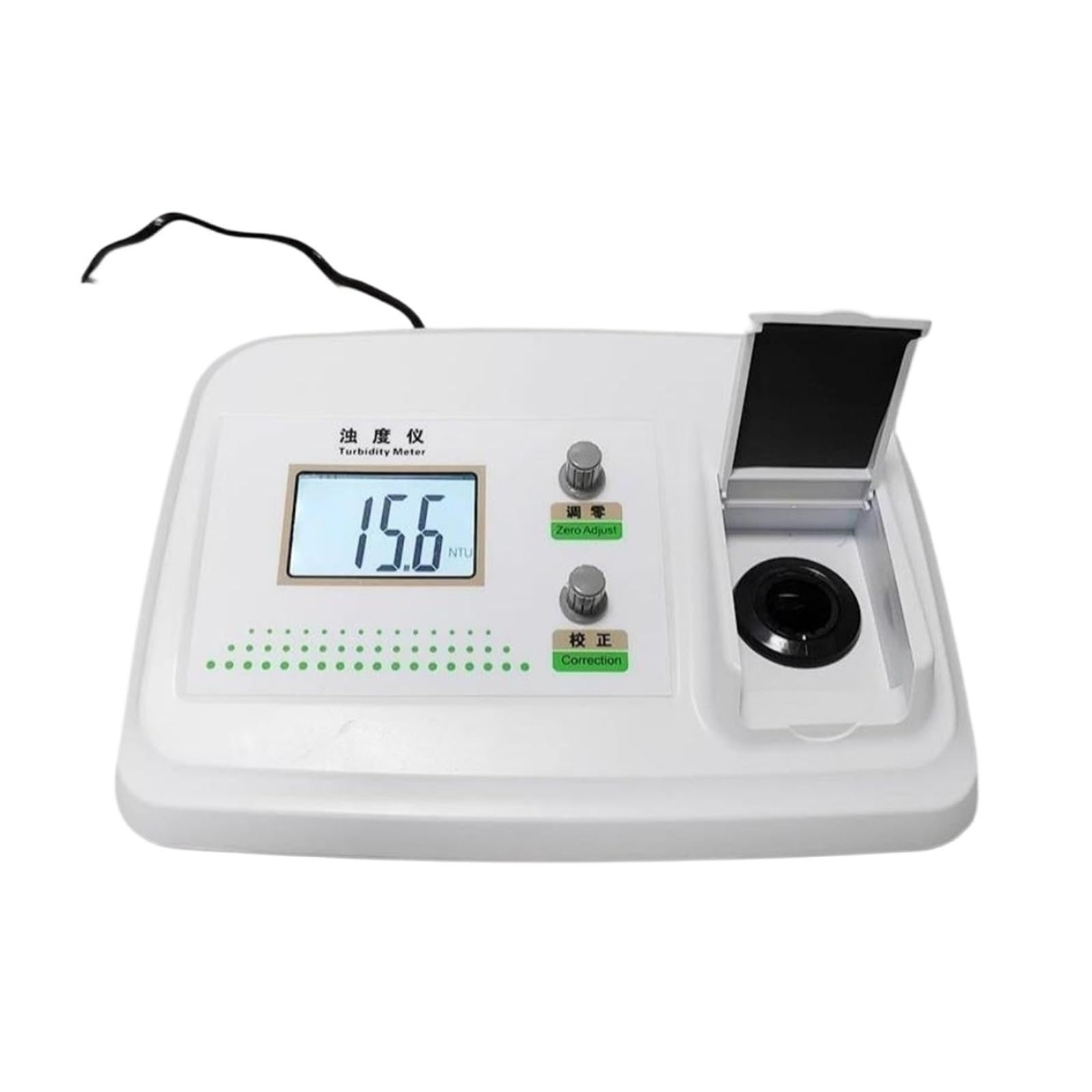 Turbidímetro de medidor de turbidez de luz dispersa de 90 ° de sobremesa con pantalla Digital LCD Probador de calidad del agua for lab Alta sensibilidad | WGZ-20S