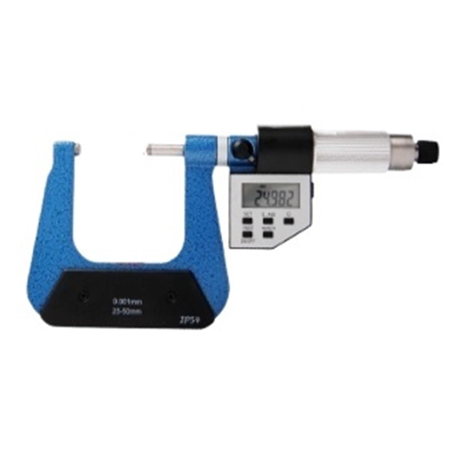 Electronic Digital Display Deep Bow Frame Micrometer 233-22-040/25-50 * 50mm/C-Type Double Ball Head U-Type Plate Thickness