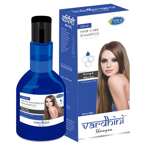 Hair Growth Shampoo | Amla hair shampoo for hair growth / hair fall control | Organic amla shampoo | SLS and Parabens free | Anti dandruff shampoo | With bhringraj | Vardhini Hair Shampoo for women men pack of 1