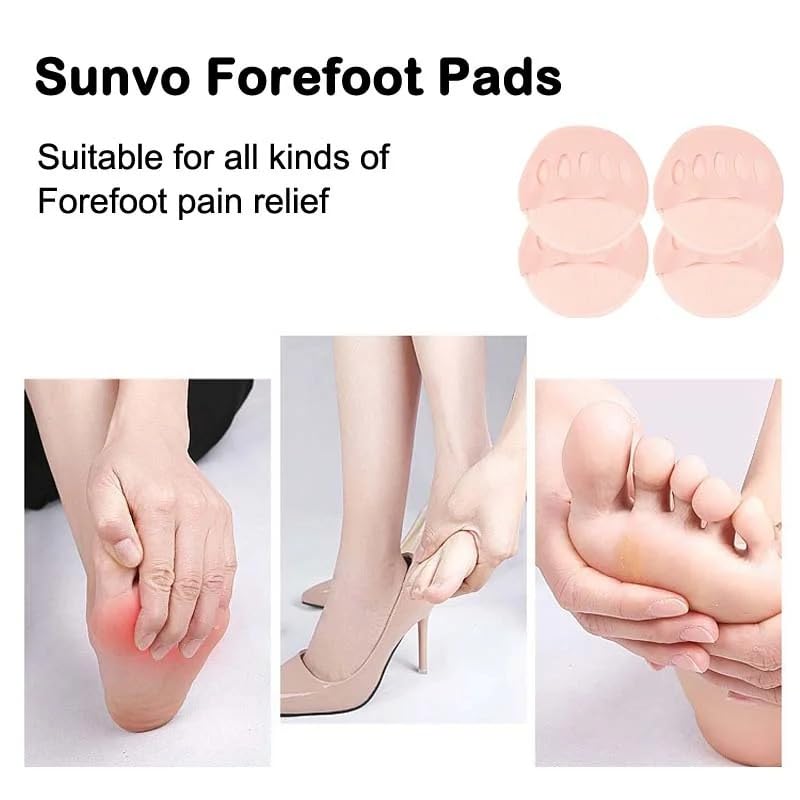 Almohadillas para antepié Five Toes para tacones mujeres 2 pares miniatura 6