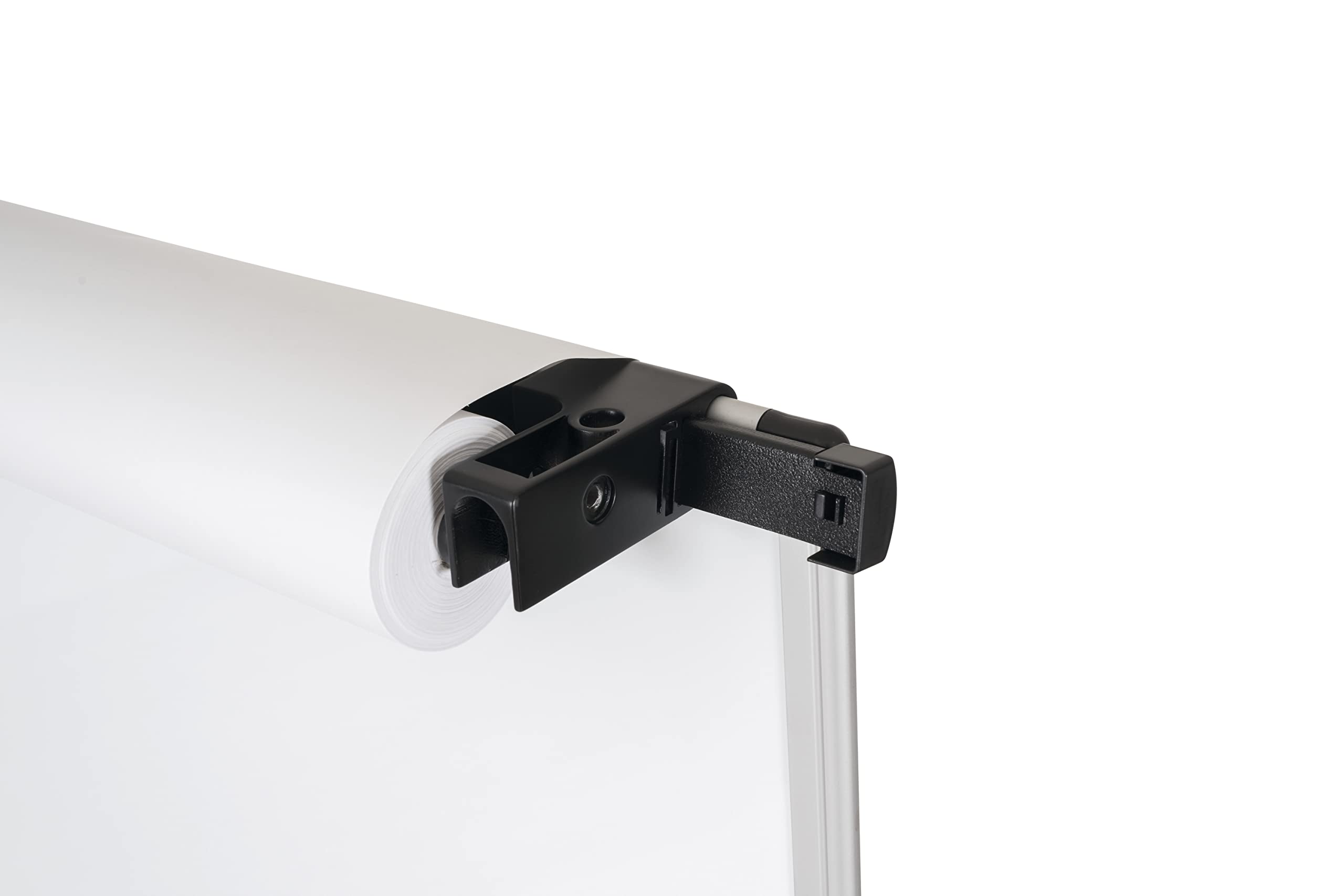 Bi-Office Earth Kyoto Lavagna Portablocco Treppiede, Con Rotolo Di Carta, Con Bracci Estensibili, 70 x 100 cm (formato euro), Superficie Magnetica e Cancellabile A Secco, Cornice In Alluminio
