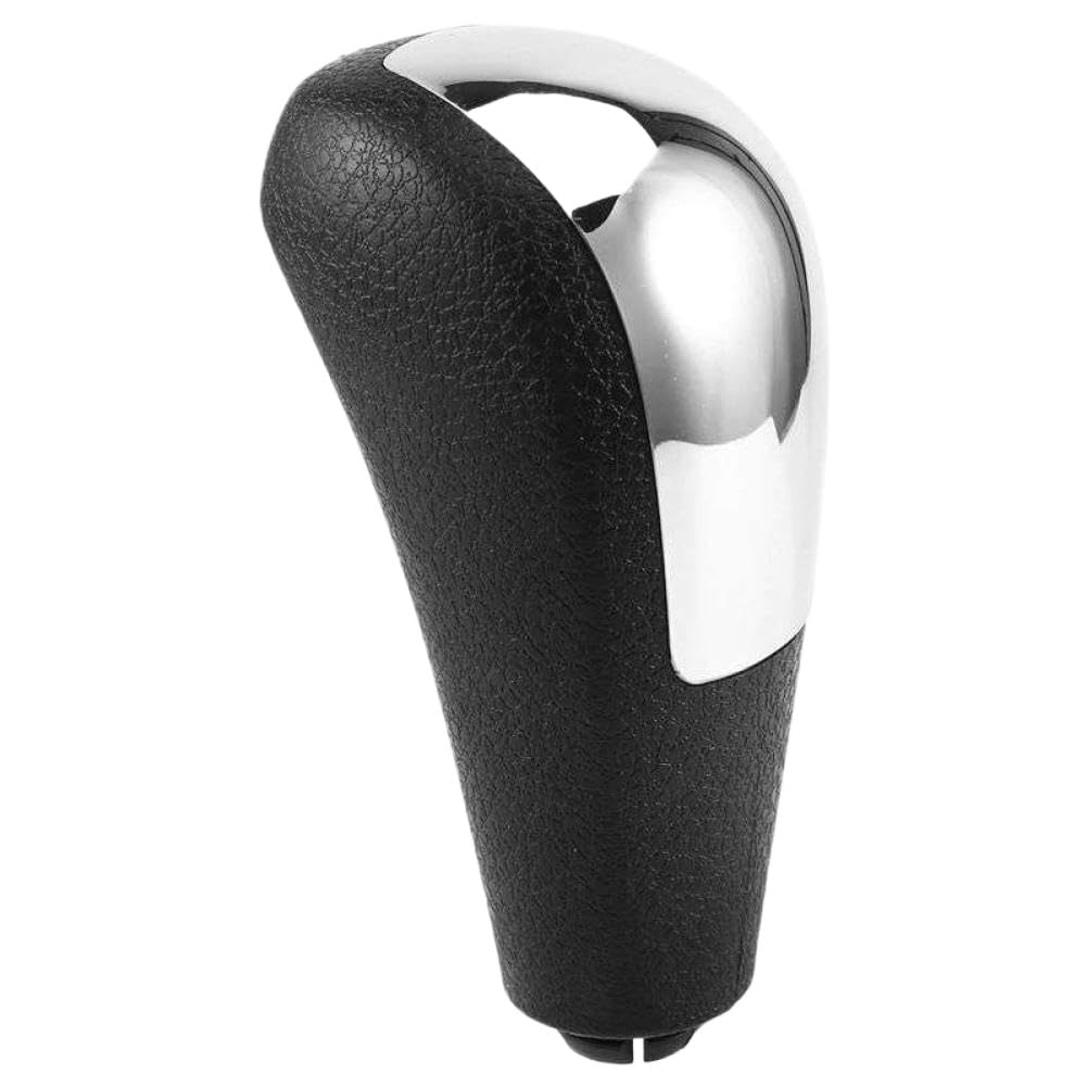 Ekusscmeh Onecolor Automatic Gear Shift Knob Replacement Compatible With Focus Mk2 Fiesta 2005 2012 Silver