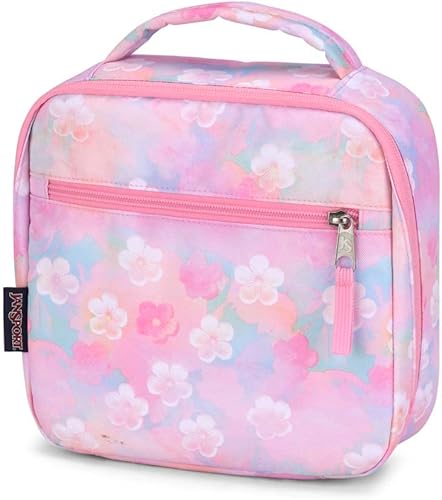 Miniatura 6 de JanSport Bolsa térmica aislada para el almuerzo, bolsa de picnic a prueba de fugas, margarita neón