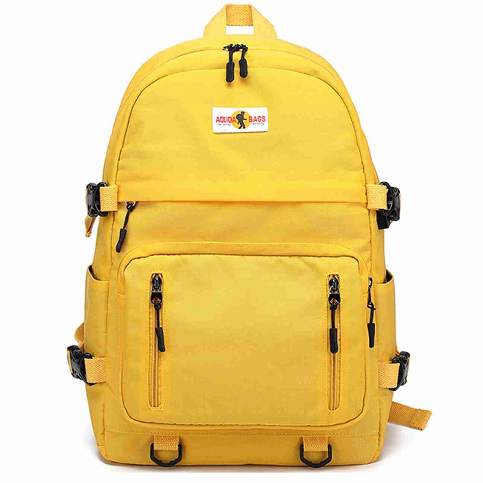 Amazon.com: KSWD Mochila de escuela secundaria Estudiante universitario  amarillo mochila USB Bookbag moda grande escuela mochila para adolescentes  niños niñas amarillo : Ropa, Zapatos y Joyería