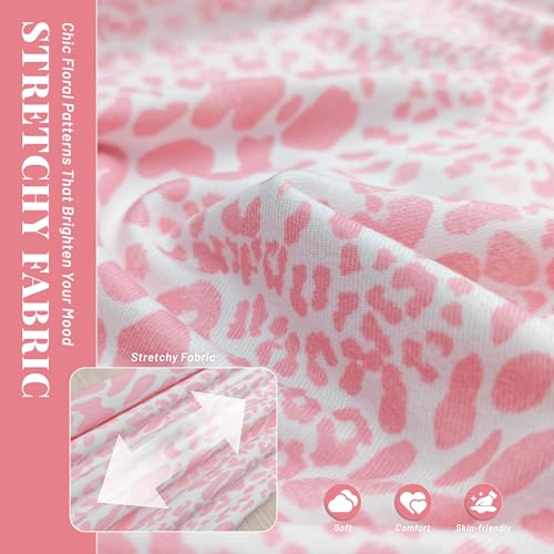 Image of LYCY Womens Pajama Sets Floral Print, Long Sleeve Button Down Pajamas Set for Women Soft Sleepwear Pjs 2 piece Loungewear