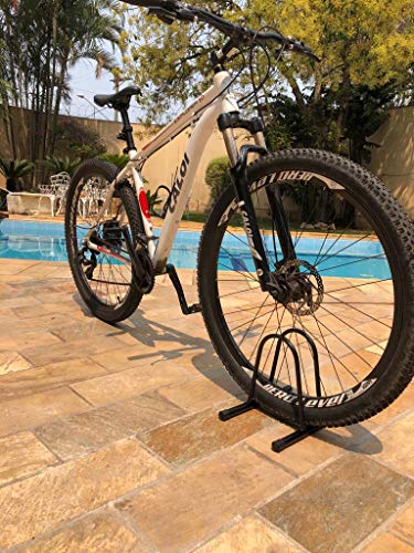 Suporte para bicicletario expositor para 1 bike