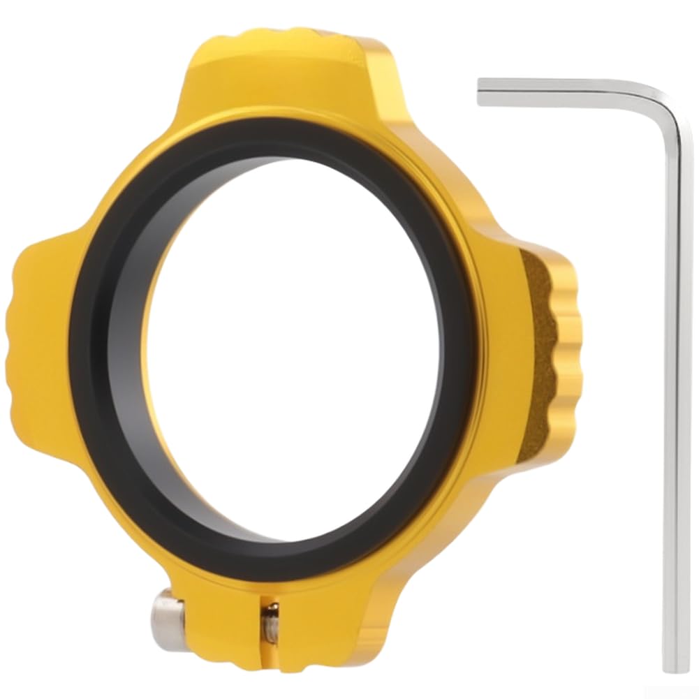 For SRAM For DUB Crank Spacer with Consistent 7.4mm or 11.7mm Thickness Options for Adjustable Crank Interface Clearance (A-Gold)