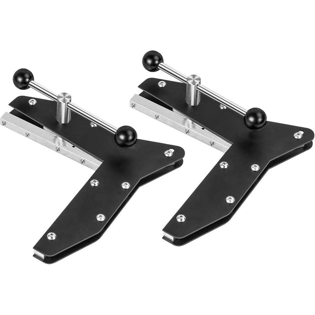 Aundhegrtt Black Cabinet Trim, For Making Window Casing, Door Casing, Picture Frames- 2Pcs Miter Clamps For Woodworking, Corner Clamps
