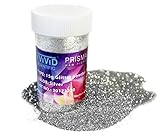 VViViD Prisma65 Raw Silver Metallic Glitter Powder 15g Jar (1 Unit)