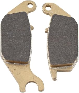 Bacar 1 Pair FA343 Rear Brake Pad For AJS Regal for Raptor CR3-125 06 R, For Hero Karizma ZMR 230 11-12 R, for Yamaha MW 125 Tricity Scooter 14-16 R, for HONDA
