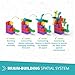 Engino Baby Qboidz, My First Steps Toy, Montessori Baby Toys Ages 1.5+, Building Blocks for Toddlers, Learning & Education Toys, Kindergarten Readiness, Large Tub