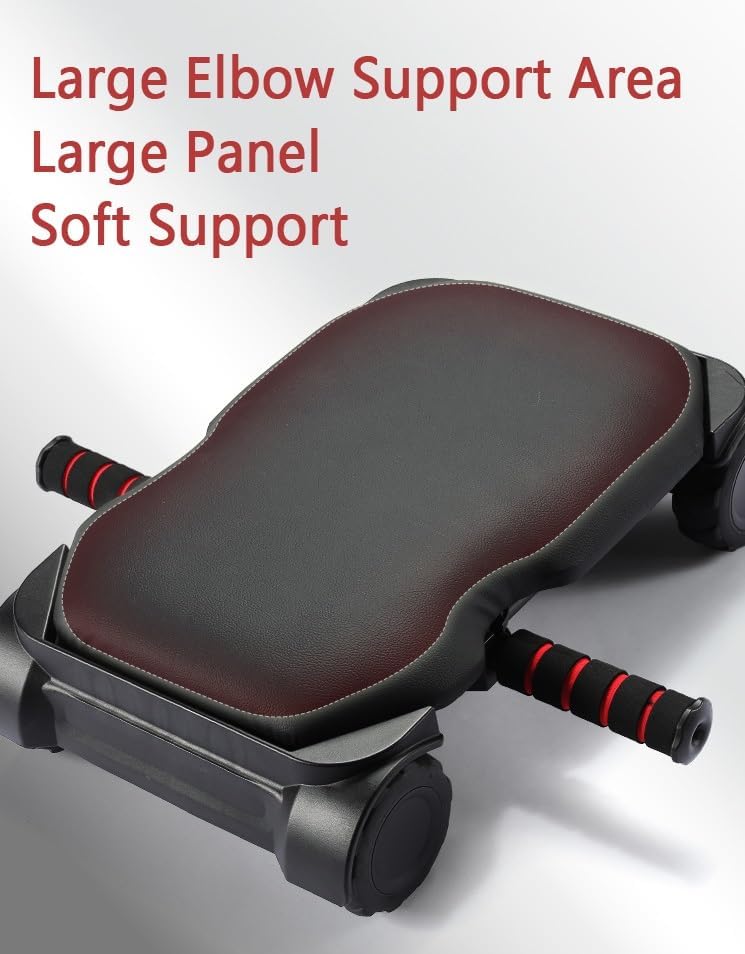 Miniatura 4 de Rueda abdominal de rebote automático con 4 ruedas, rueda de rodillo abdominal, tabla de entrenamiento abdominal, rueda de rodillo para entrenamiento