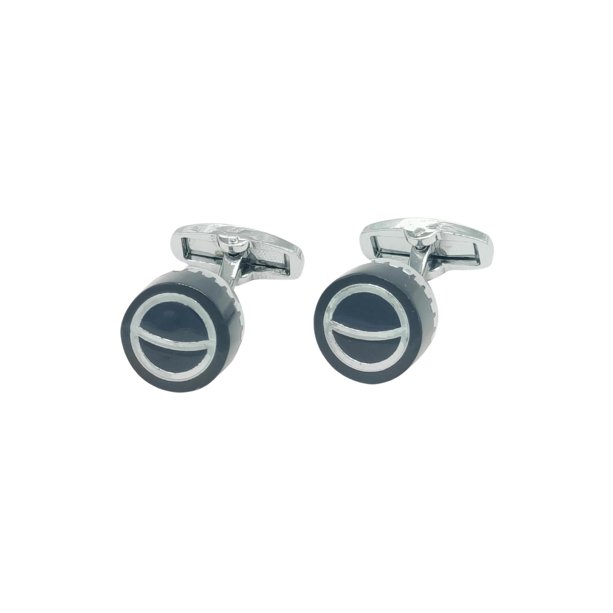 Black Motorcycle Cufflinks, Mens, VIGGO