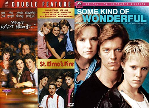 The Young Adult Troubles Of The 80's With All The Drama: Some Kind Of Wonderful + About Last Night/ St. Elmo's Fire 3 Coming Of Age Movie DVD Set