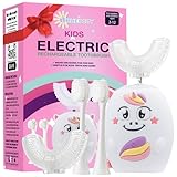 Trueocity Kids U Shape Toothbrush Auto Electric Toddler Rechargeable Kids Automatic...