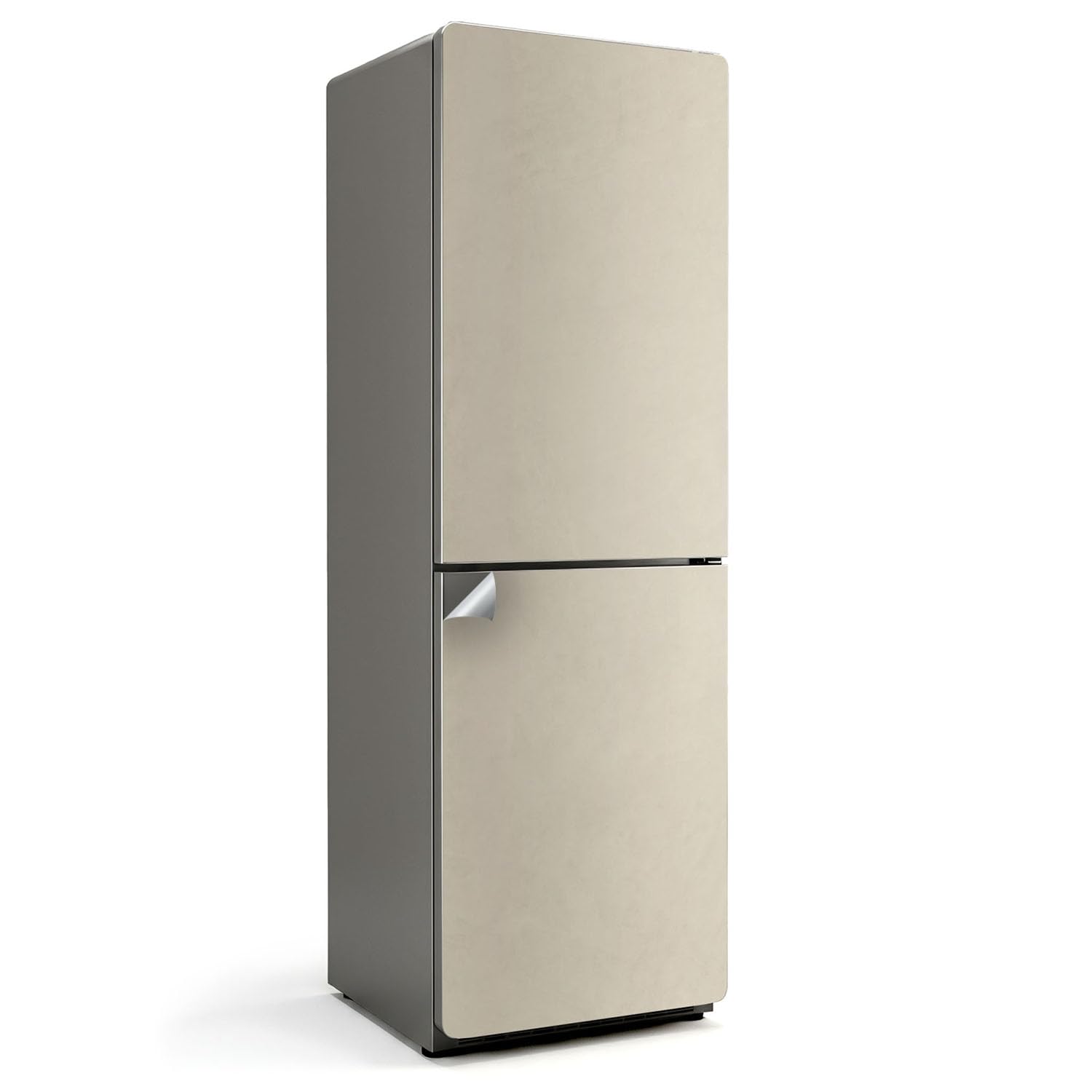 Sticker cuisine beige pour frigo 60x190 cm et décoration de buffet