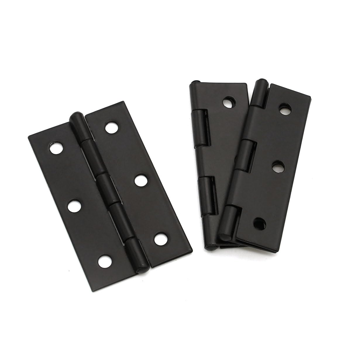 Iron Folding Butt Hinges - 16 Pack -2