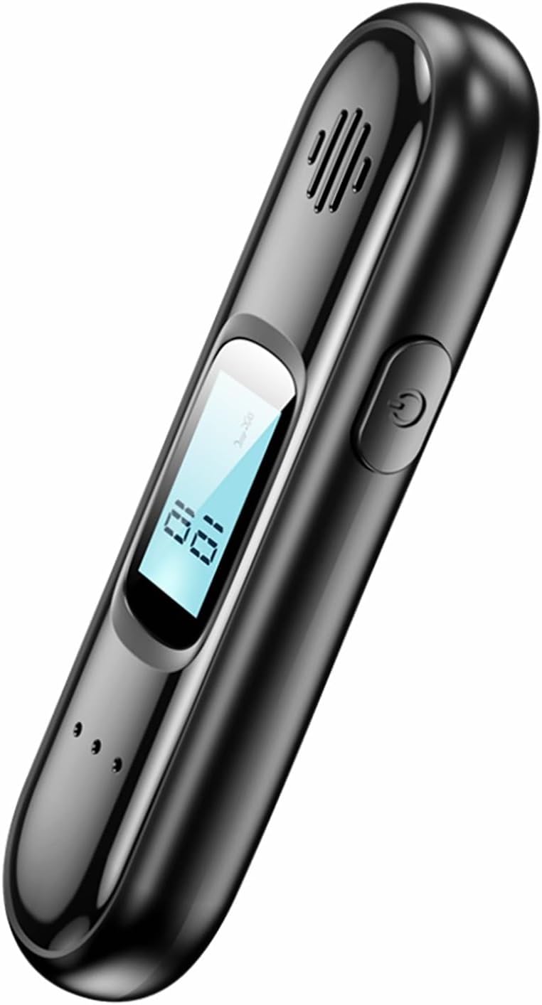 Personal Non-Contact Alcohol Tester Rechargeable Li-ion Battery HGH Precision Alcohol Tester for Personal and Professional Use
