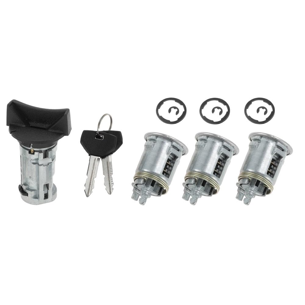 Hzsmyxgs One Color Car Lock Barrel 5161055Aa Compatible With Dodge For Viper 1992-1993 For Dakota 1990 Car Ignition Lock Cylinder And Door Lock With 2 Key