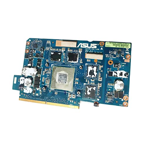 Original 2GB Graphics Video Card Replacement, for ASUS ROG G75 G75VX G75VW Gaming Laptop Notebook PC, NVIDIA GeForce GTX 670M GDDR5 2 GB G92-751-B1 GPU VGA MXM Board Repair Parts