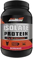 New Millen Isolate Protein- Isolate Protein - Proteína da Carne, Sabor Morango, 900g