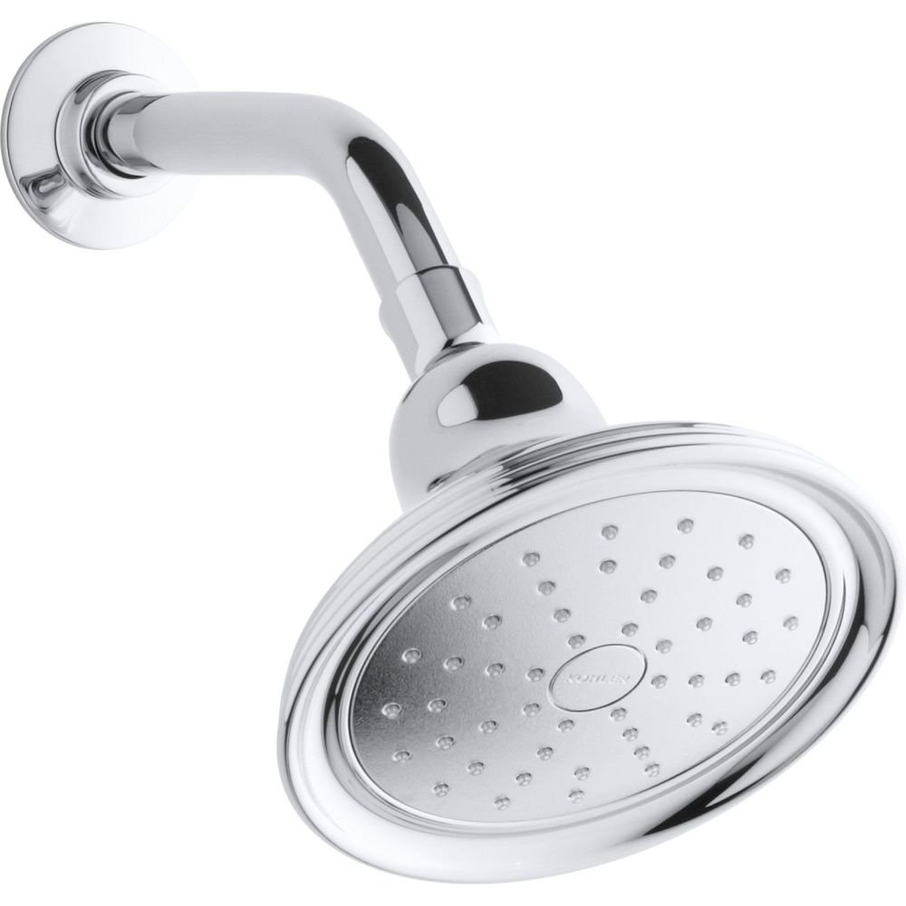 Kohler (Chrome) - K45413CP Devonshire Single-Function Katalyst Spray Showerhead, 2.0-GPM, Polished Chrome