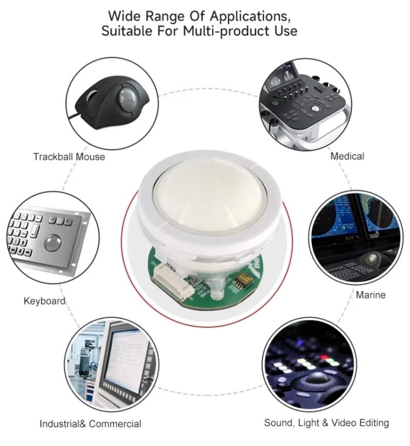 Moduł fotoelektryczny trackball 50 mm Precyzyjne pozycjonowanie Niskie zużycie energii Wysoka czułość do zastosowań wbudowanych