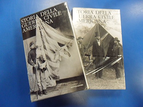 storia della guerra civile americana 2 volumi rilegati con custod