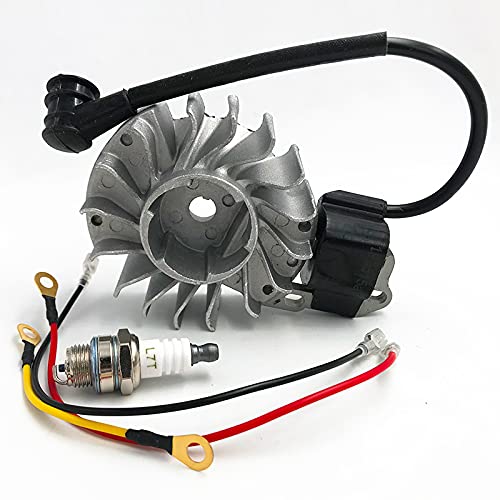 Kit de bujías de Bobina de Encendido Volante for Motosierra 021 023 025 MS210 MS230 MS250 MS 210 230 250 Accesorios de Repuesto para cortacésped