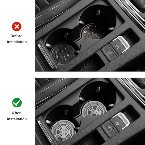 4 PCS Portavasos de Coche Antideslizantes de 2.74 Pulgadas miniatura 5