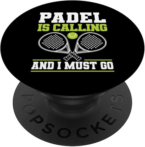 Miniatura 8 de Padel is Calling and I Must Go Paleta de pádel PopSockets PopWallet para MagSafe