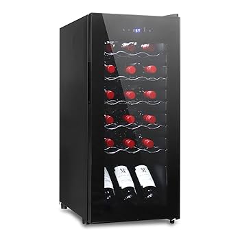 ワインセラー　WIE 最大18本収納 Amazon.co.jp: WIE ワインセラー 18本収納 省エネ エコ 振動抑制