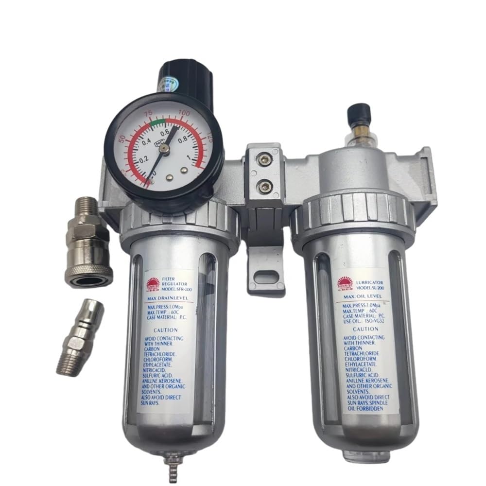 SFC-400 SFC-300 SFC-200 compresor de aire filtro de aire regulador aceite separador de agua trampa filtro válvula Reguladora drenaje automático(SFC-400 NOJOINT)