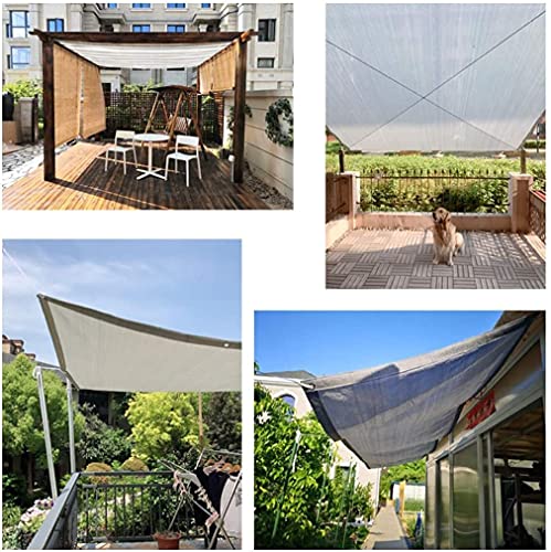 Vela malla sombradora impermeable para evitar calor en el patio 5