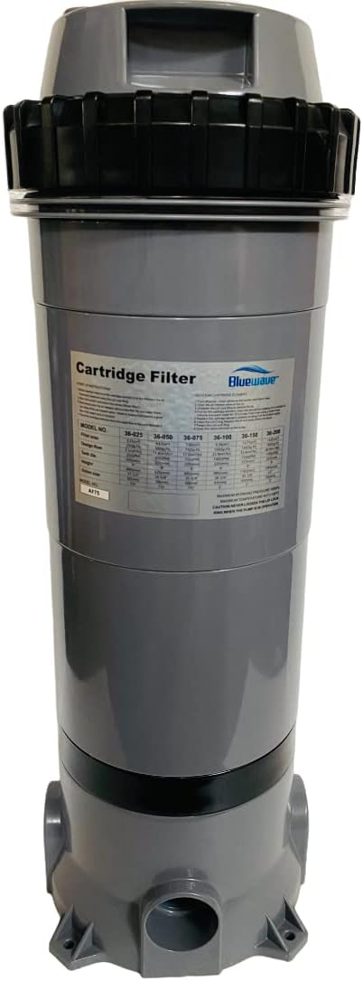 CF50 Swimming Pool Cartridge Filter with 11.4m3/hr Flow Rate and 1.5 inch / 50mm Valve Connections