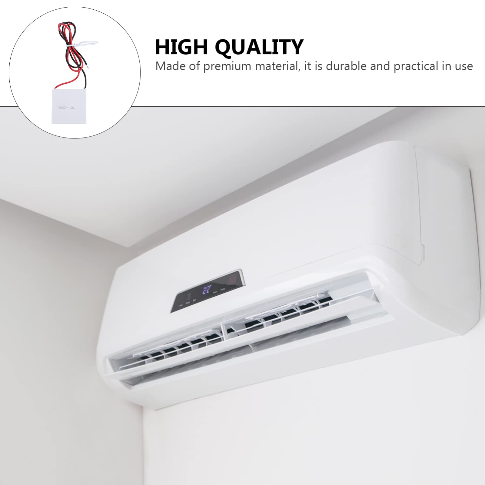 VILLCASE 3 Set Raffreddamento Termoelettrico Generatore Raffreddamento Per Condizionatori Aria Installazione Facile E Compatto Per Progetti Diy 3 Pezzi*3