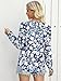 ANRABESS Women Button Down Shirts Long Sleeve Boho Floral V Neck Tops Dressy Casual Blouse 2025 Fall Vacation Travel Outfits Floral White M