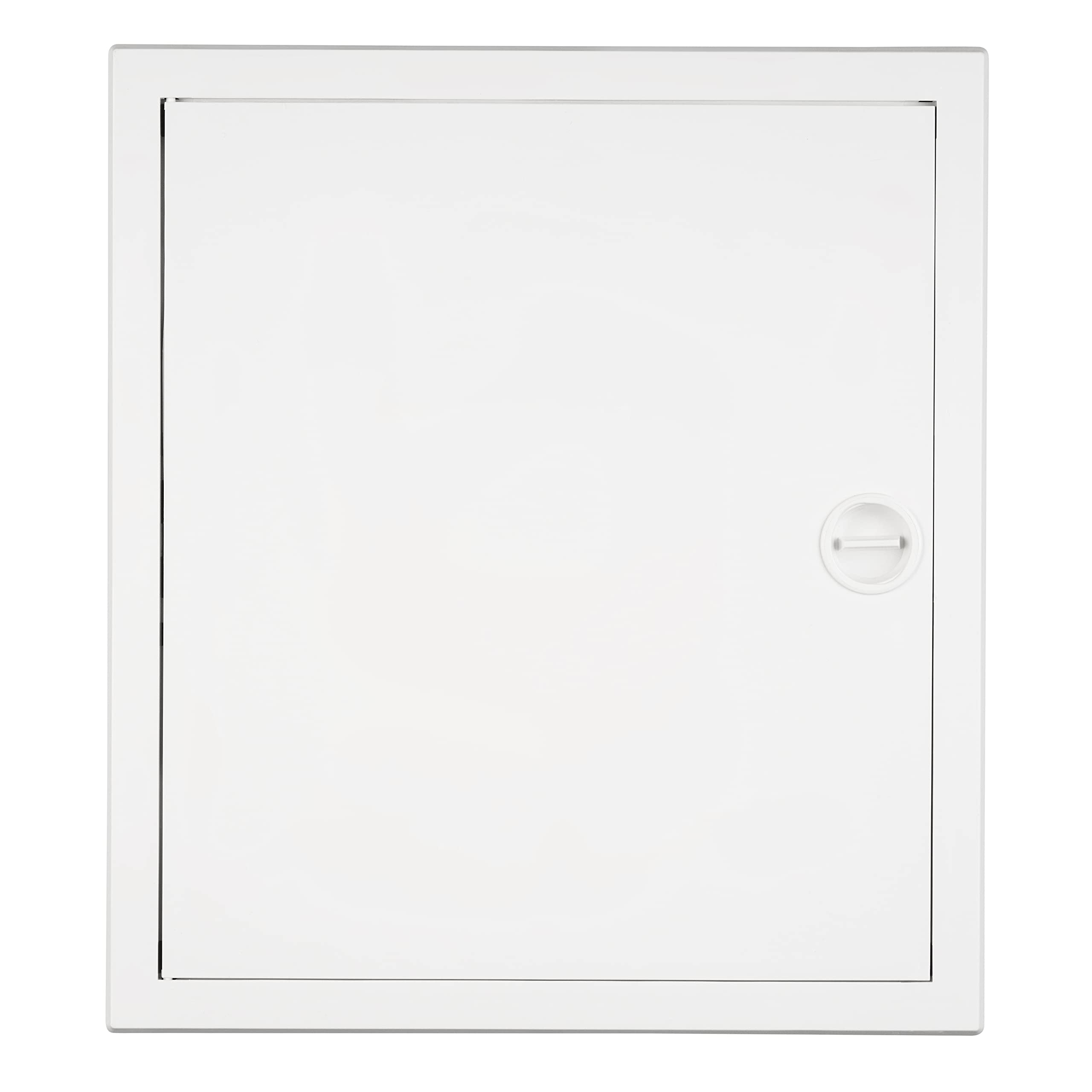 REV Verteilerkasten - Sicherungskasten Unterputz, Schaltschrank 2-reihig 24TE, 400V, 379x341x105mm, weiß