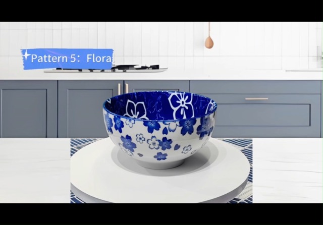 Töchter & Söhne Mia Poké Bowl, for 4 People, 4-Piece Stoneware Ramen