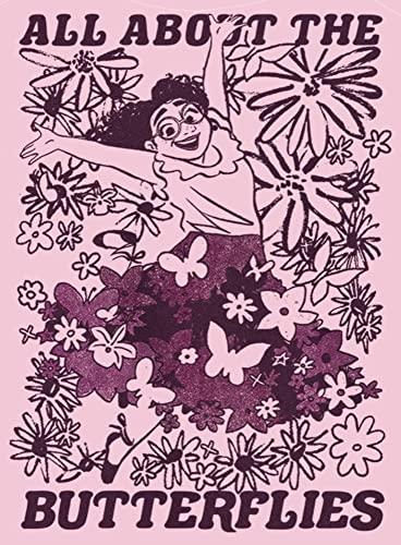 Image of Disney Little, Big Encanto All About Butterflies Girls Short Sleeve Tee Shirt