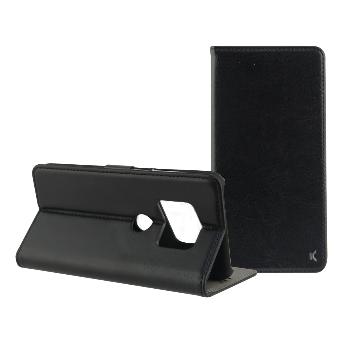 KSIX smart your tech Flip Case for Huawei Mate 20, Semi-Rigid, Standing, Black