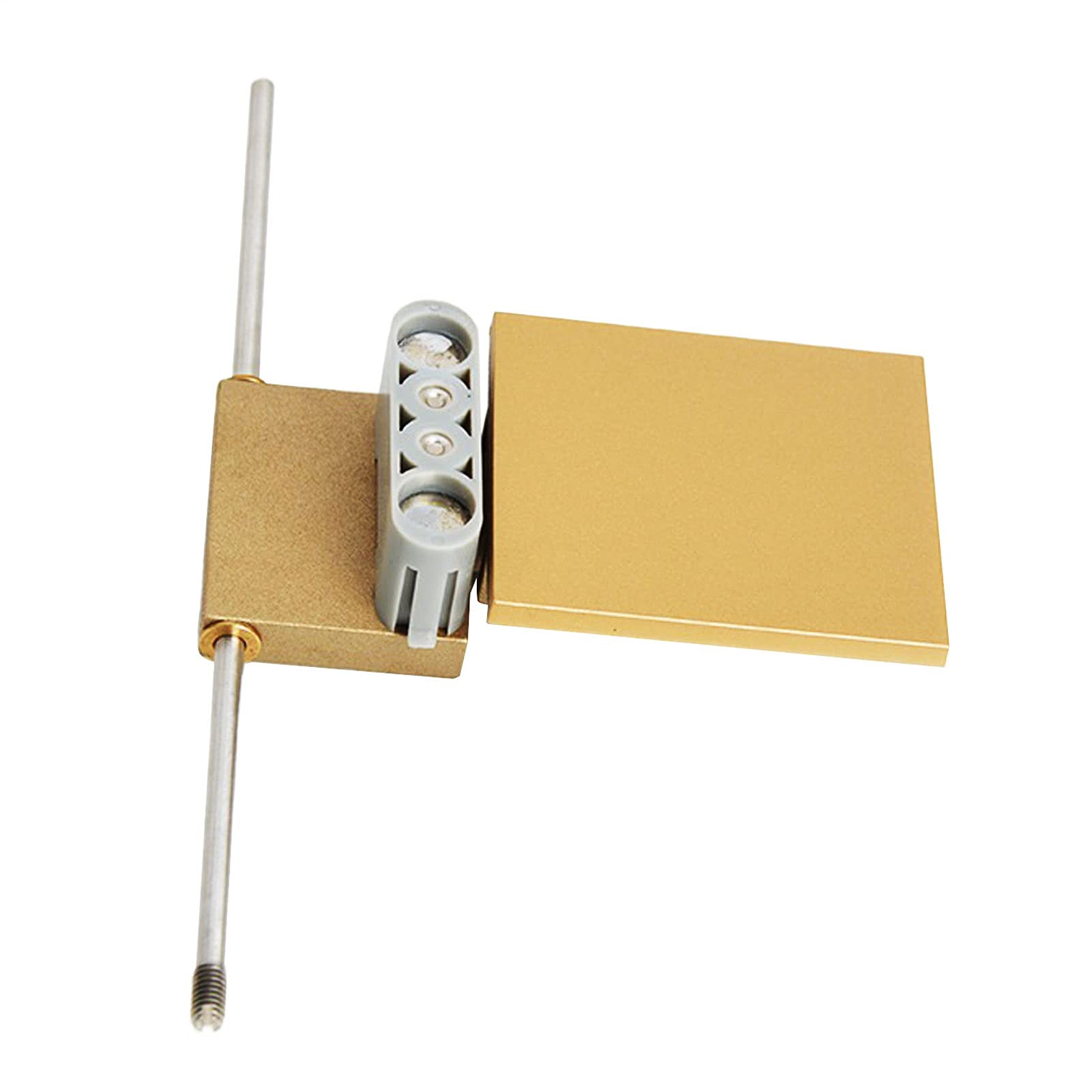 270-degree Hinge Hidden Single-axis Pin-Hole Hinge, 180-degree Damping Buffer, Suitable for 35mm Thick Aluminum Frame Door Body