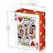 Gamie Mini Playing Cards - Pack of 20 Decks - Poker Cards - Miniature 1.5 Inch Card Set - Small Casino Game Cards for Kids, and Adults - Great Novelty Gift, Party Favor for Boys and Girls