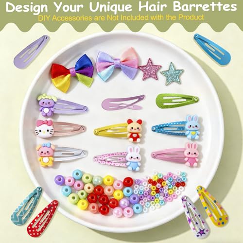 Pinzas para cabello mini metálicas SLYFTE, pack 120 piezas miniatura 6
