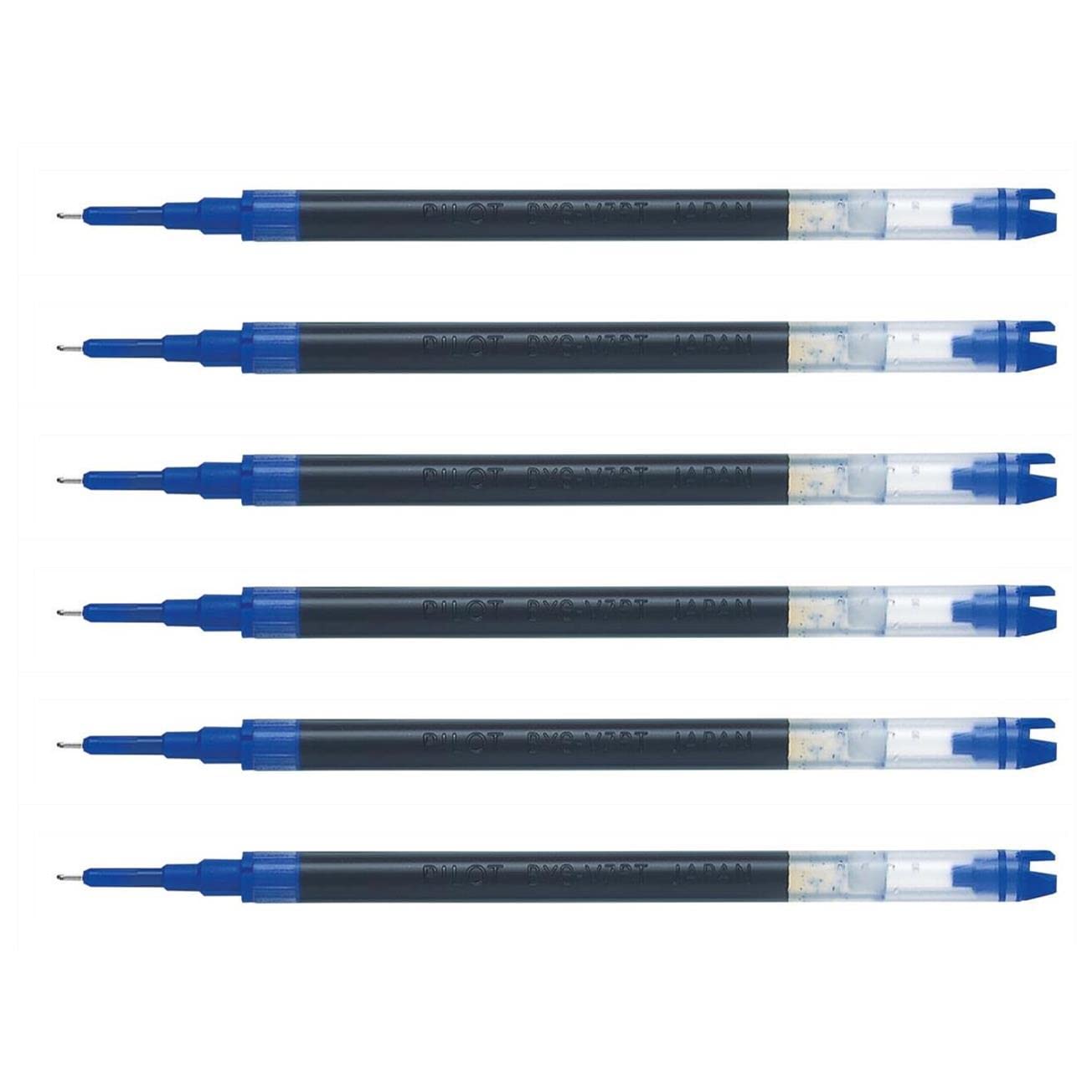 Pilot Pack of 3 Refills for V7 RT Hi-Tecpoint Ink Rollerball Pens 0.5 mm, Blue